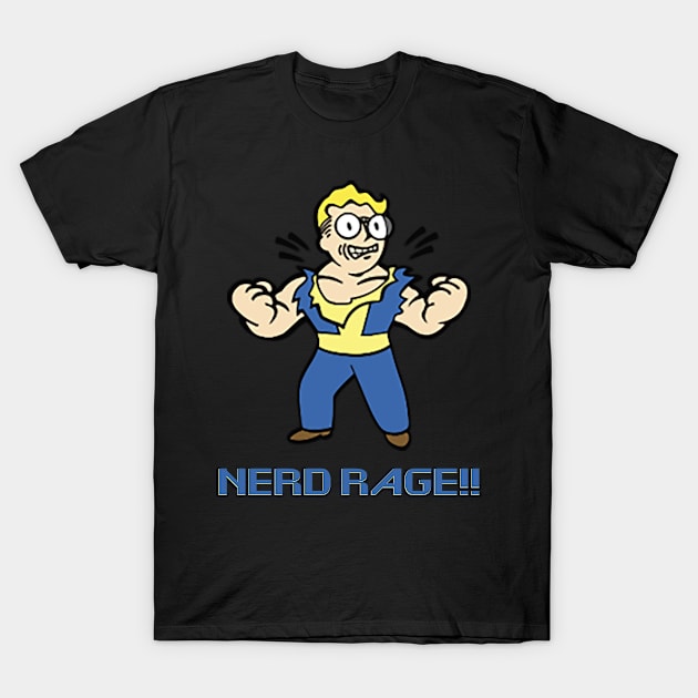 Nerd Rage T-Shirt by Wyrd Merch